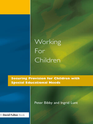cover image of Working for Children